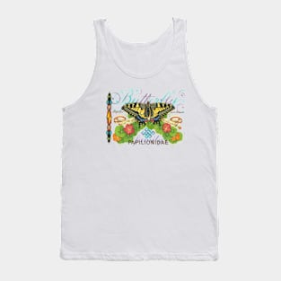 Illuminated Swallowtail Butterfly Tank Top